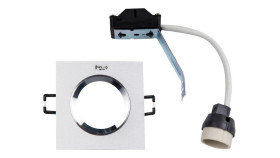 Oprawa Punktowa 1X50w Gu10 Ip20 Teson Al-Dsl50 Kwadrat Aluminium 07373