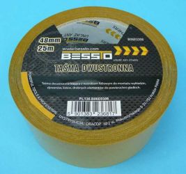 TAŚMA DWUSTRONNA 25mb x 48mm BESSTO