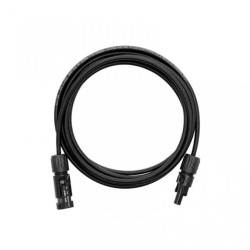 Przedłużka z złączami MC4- kabel solarny Keno 4mm2/czarny/3,8m (PRZ-4MM-BLACK-3,8M)