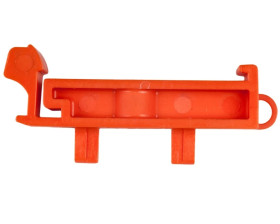 Trzymacz na TS35 do LTF (12-2,5,Trzymacz pomarańcz. DIN 35mm LTT1 26210008