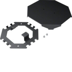 Uniwersalny rozgałęźnik we/wy kanał alu/netway komplet czarny FKB9005