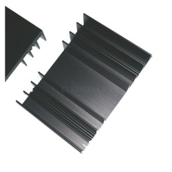 RADIATOR ŻEBROWANY CZERNIONY 95/66mm DY-66-A