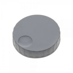 Gałka na potencjometr N-20 szara