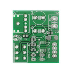 Wzmacniacz słuchawkowy z układem TPA6111, PCB do projektu AVT1747