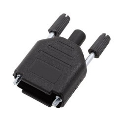 Encitech 6260-0101-51 DPPK09-BK-RG-K D-Sub Housing 9 Pins Plastic 180&#xB0; Black 1pc