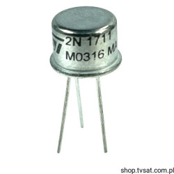 2N1711 NPN 50V 0.5A 0.8W TO39 STM