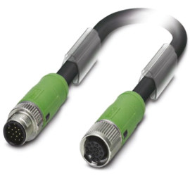 Przewód czujnik-siłownik ze złączem Złącze M12 długość 10m Rodzaj A Żeńskie Złącze B Złącze M12
