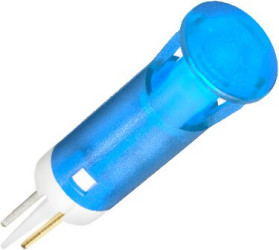 Signal light, 24 V (DC), blue, 1.2 cd, Mounting Ø 6 mm, LED number: 1, QS61XXB24
