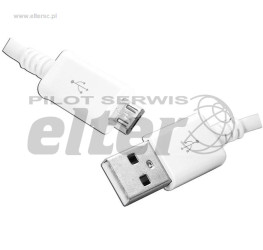 Kabel USB - microUSB 1,0m Biały