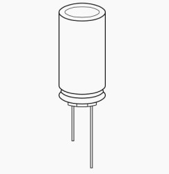 Kondensator 6.8μF 450V dc Radialny, Otwór przelotowy EPCOS 10 (Dia.) x 20mm