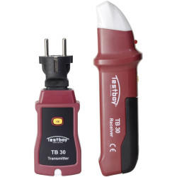 Testboy TB30 TB 30 Fuse Locator with Transmitter &amp; Contactless Voltage Tester
