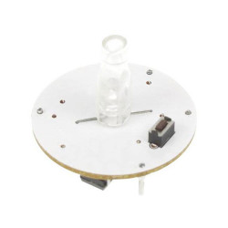 Whadda WSL167 LED kit electronic candle, 3 modes, high-intensity yellow LED