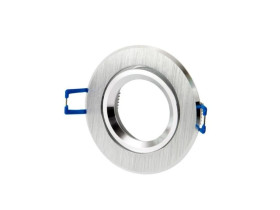 LED line Oprawka sufitowa oczko okrągła ruchoma srebro szcz. 5 lat gwar.