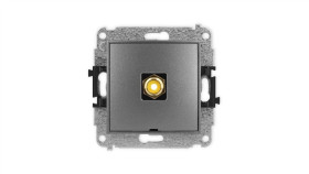 Icon Mechanizm Gniazda Pojedynczego Rca, Bez Pola Opisowego (Typu Cinch -...