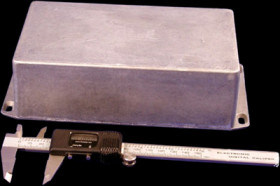 Aluminum die cast enclosure, (L x W x H) 192 x 112 x 61 mm, natural, IP54, 1590R1FL