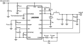 4.5-42V Wide Vin, Current Mode Non-Synchronous Buck Controller