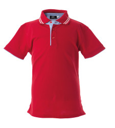 RODI BOY RED POLO IN JERSEY