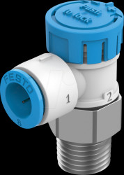 8068738 Throttle one-way valve, 500 l/min, QS-8 &lt;&gt; R1/4