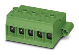 Złącze PCB 4 -pinowe raster 15mm Montaż na kablu Phoenix Contact