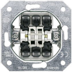 Siemens 5TA21180KK Delta shutter Switch titanium white SCHUKO socket