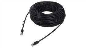 Ibebs Patch Cord U/Utp 6 Linka Cca Pvc Czarny 25M 26Awg