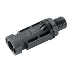 Złącze solarne Żeński 35A 1,1 kA, Montaż na kablu 6mm², M12