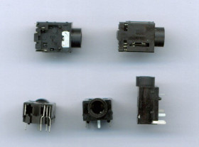 GNIAZDO JACK 3,5mm STEREO POZIOME CZARNE (ZLJACK GN35-POZ-BL)