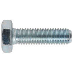 Sealey SS1035 HT Setscrew M10 x 35mm 8.8 Zinc DIN 933 Pack of 25
