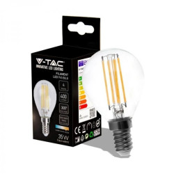 Żarówka LED Filament 4W E14 P45 3000K 400lm 300st. 214300