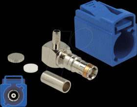 89715 FAKRA C jack 90° for crimping