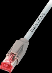 K8051.25 Cat.6 patch cable, S/FTP, 25m, grey