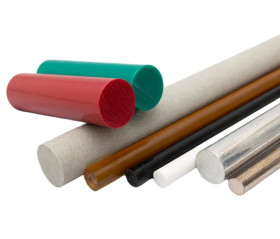 Pręt poliimidowy PI, Ø 12.7mm x 200mm