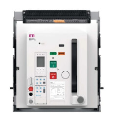 Wyłącznik 2500A, 4P, 85 kA, wysuwny, OCR, wyzwalacz wzrostowy, napęd silnikowy EPL-25 4H BD/M2C2S2/PR-LP 004695714