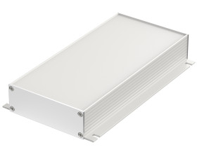 Obudowa Aluminium szerokość zew. 105 mm długość zew. 220 mm wys. zew. 36 mm Bopla IP40 Aluminium (anodyzowane)