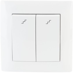 Łącznik schodowy podwójny VCX WESA LC 05 Biały