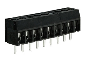 Klucz polaryzacyjny 9 -pinowe raster 3.5mm Przewlekany Męski RS PRO