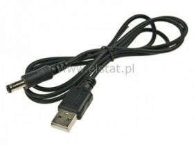Adapter WT 2,1/5,5 - WT USB A + kabel 130cm