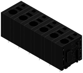 Weidmüller 2774690000 Zacisk sprężynowy 2.5 mm² Ilość styków 6 czarny 30 szt.