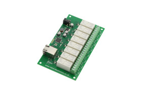 8 Channel Relay Module (RJ45-RLY16, Up to 16Amp)