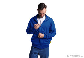 BLUZA ESD ROZPINANA NIEBIESKI ROZMIAR L