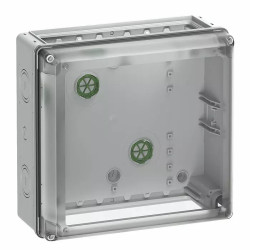 Obudowa Plastik szerokość zew. 315 mm długość zew. 300 mm wys. zew. 147 mm Spelsberg IP65 Szary