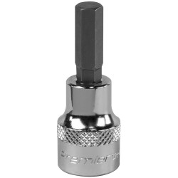 Sealey SBH010 Hex Socket Bit 7mm 3/8&quot;Sq Drive
