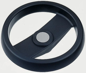 Koło ręczne Czarny Technopolimer 78611, 124mm Elesa