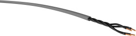 Przewód zasilania VER YSLY-OZ 4x 0,75 Tr.500, YSLY-OZ, 4 x 0.75 mm², szary, 1 m
