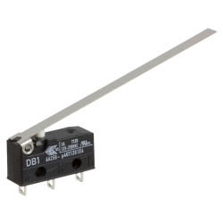 ZF DB1C-A1LD Microswitch SPDT 6A 250V AC, Long Lever, Solder
