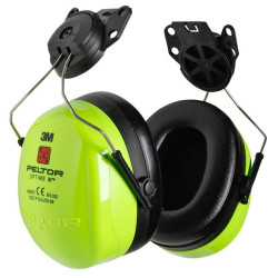 3M&#x2122; PELTOR&#x2122; Optime&#x2122; III Earmuffs, 34 dB, Hi-Viz, Helmet Mounted, H540P3E-475-GB