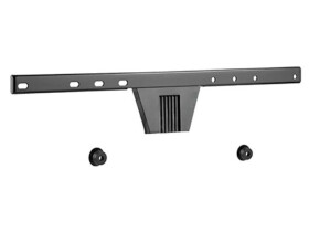 Uchwyt naścienny, 50kg, 37...80, czarny, stała WM-S80F-01