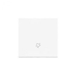 Simon 55 Klawisz pojedynczy z piktogramem dzwonek do: SP1M Biały mat TKWD1/111