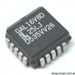 GAL16V8D-25LJ Prog Logic Devices SMD-PLCC20 LATTICE PROG