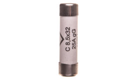 Wkładka Bezpiecznikowa Biwtz Cylindryczna 8,5X32mm 25A 400V Gg L8532c25 /10Szt./